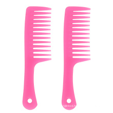 Hotsale Widetooth Curly Hair Comb with Hanging Hole
